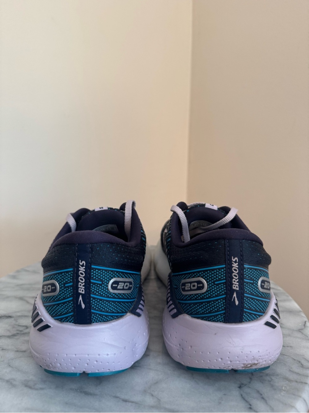 Brooks Glycerin GTS 20 Running Shoes Women’s Size 9 Navy Purple Walking Comfort - Picture 4 of 9